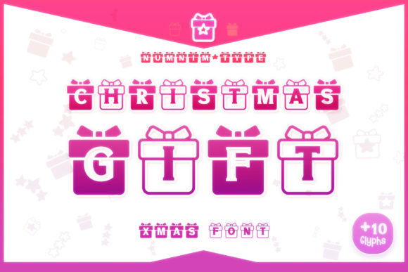 Christmas Gift Font - Featured Image