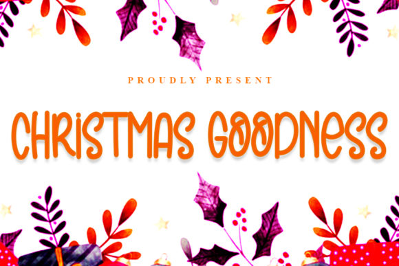 Christmas Goodness Font - Featured Image