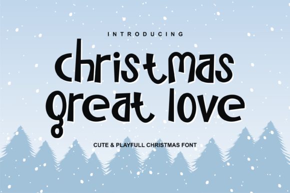 Christmas Great Love Font - Featured Image