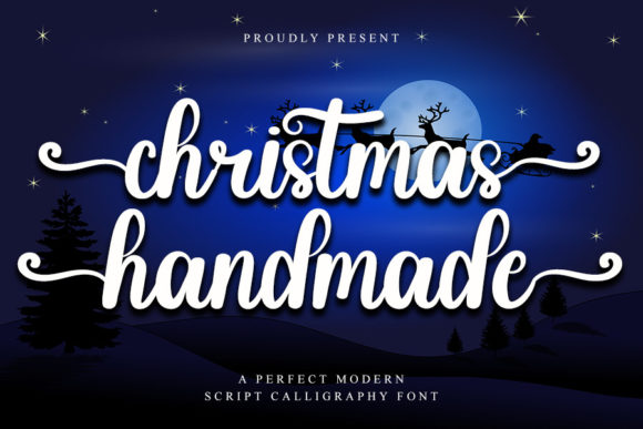 Christmas Handmade Font - Featured Image