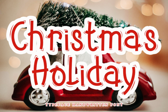 Christmas Holiday Font - Featured Image