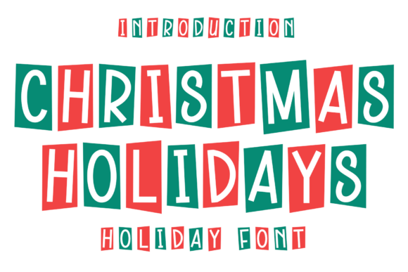 Christmas Holidays Font - Featured Image