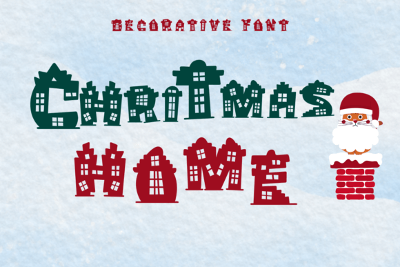Christmas Home Font - Featured Image
