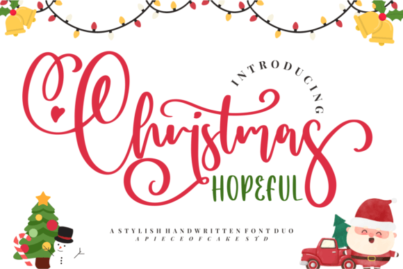 Christmas Hopeful Duo Font - Featured Image