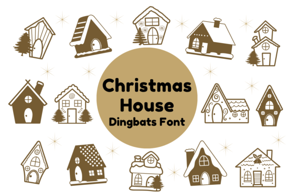 Christmas House Font - Featured Image