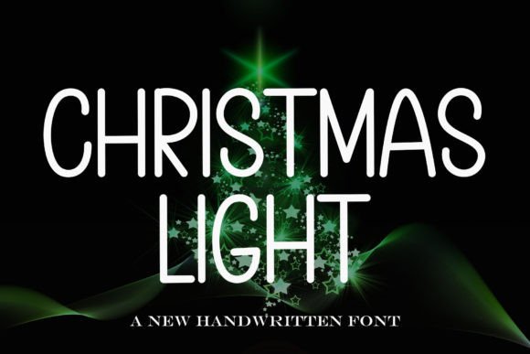 Christmas Light Font - Featured Image