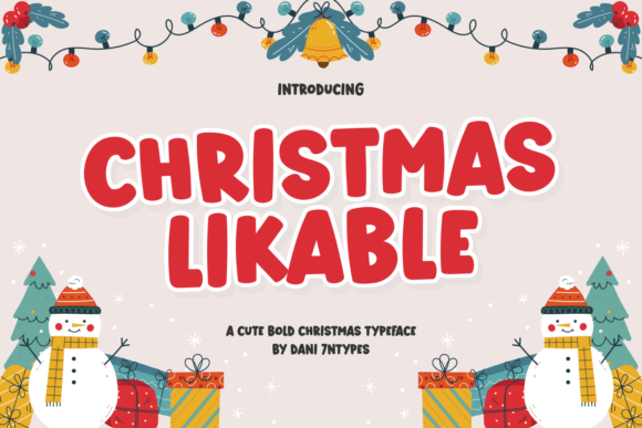 Christmas Likable Font - Featured Image