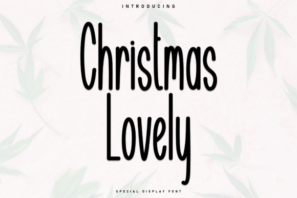 Christmas Lovely Font - Featured Image