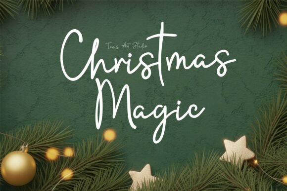 Christmas Magic Font - Featured Image