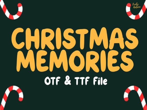 Christmas Memories Font - Featured Image