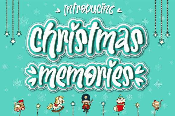 Christmas Memories Font - Featured Image