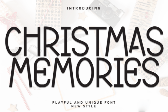 Christmas Memories Font - Featured Image