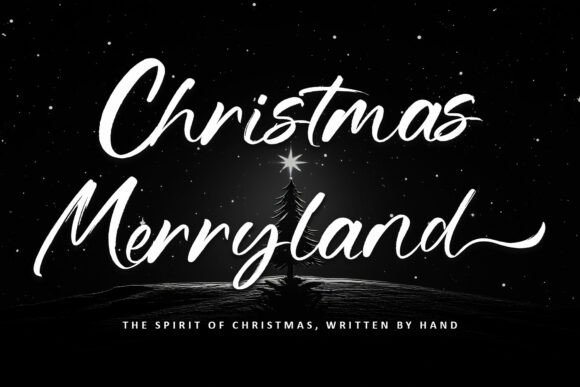 Christmas Merryland Font - Featured Image