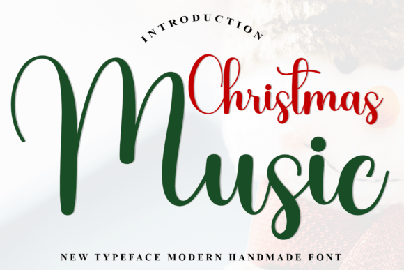 Christmas Music Font - Featured Image