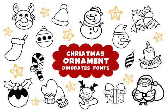 Christmas Ornament Font - Featured Image