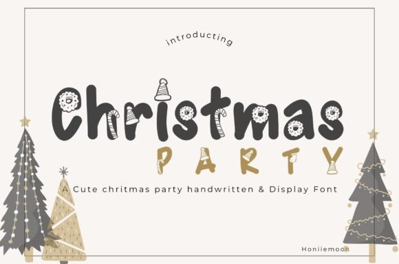 Christmas Party Font - Featured Image