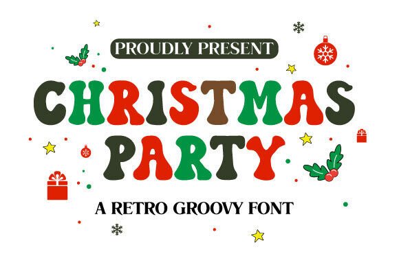 Christmas Party Font - Featured Image