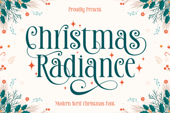 Christmas Radiance Font - Featured Image