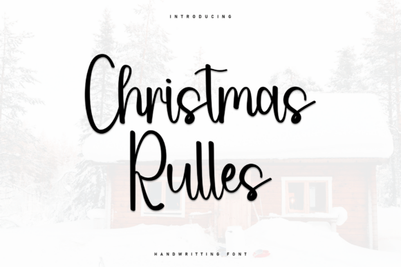Christmas Rulles Font - Featured Image
