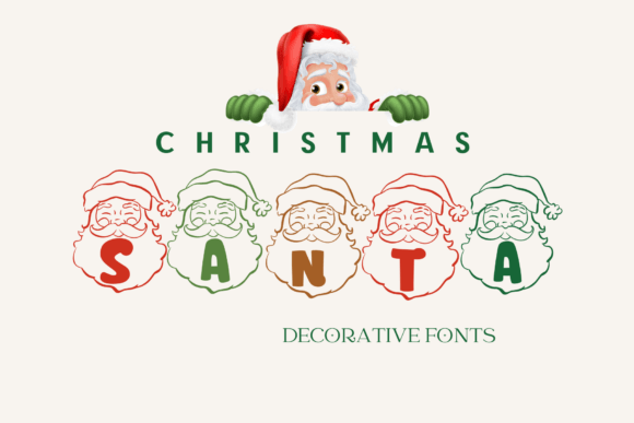 Christmas Santa Font - Featured Image