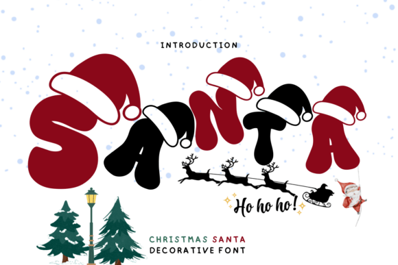 Christmas Santa Font - Featured Image