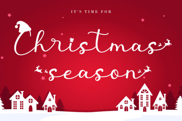 Christmas Season Font - Featured Image