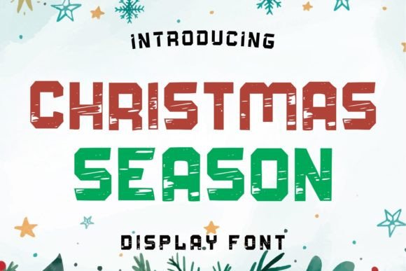 Christmas Season Font - Featured Image
