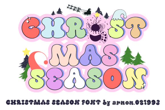 Christmas Season Font - Featured Image