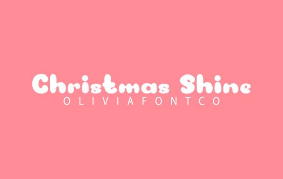 Christmas Shine Font - Featured Image