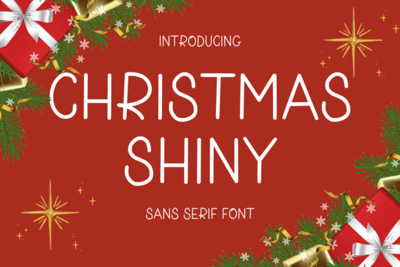 Christmas Shiny Font - Featured Image
