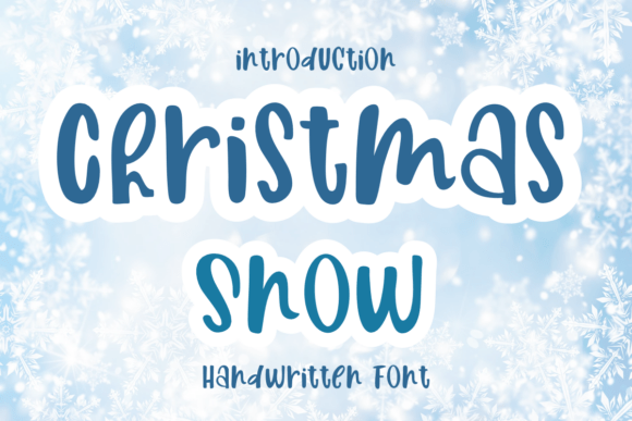 Christmas Snow Font - Featured Image