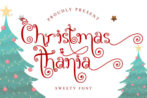 Christmas Thania Font - Featured Image