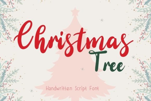 Christmas Tree Font - Featured Image