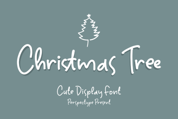Christmas Tree Font - Featured Image
