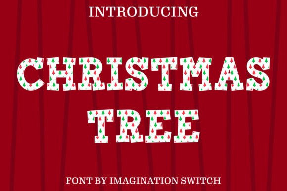 Christmas Tree Font - Featured Image