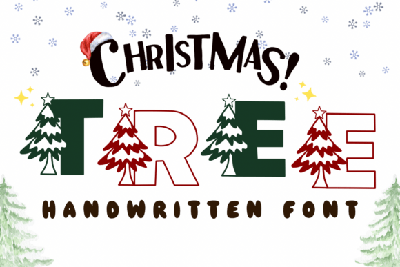 Christmas Tree Font - Featured Image
