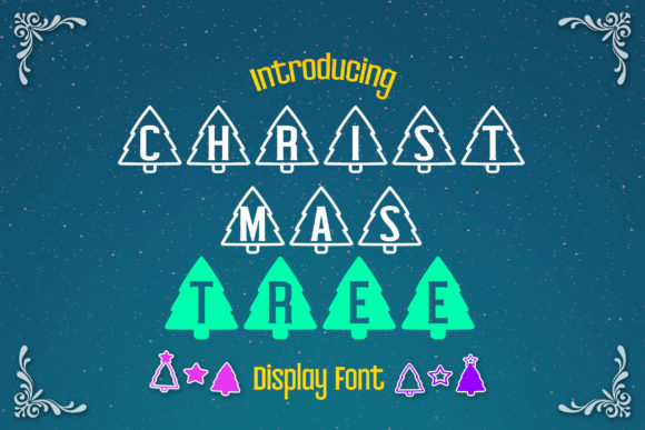 Christmas Tree Font - Featured Image