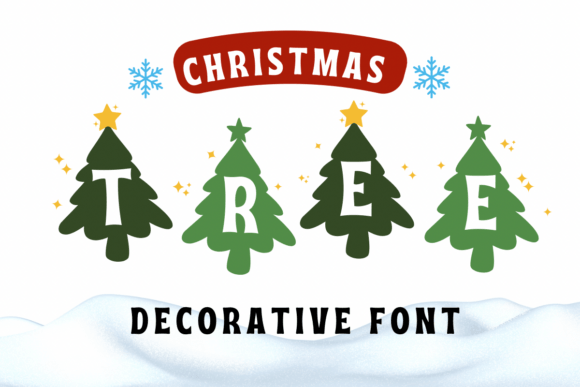 Christmas Tree Font - Featured Image