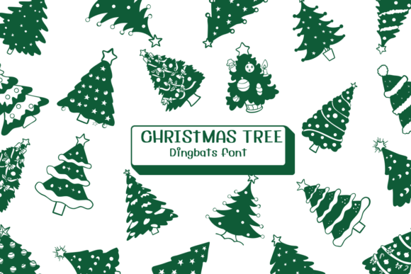 Christmas Tree Font - Featured Image
