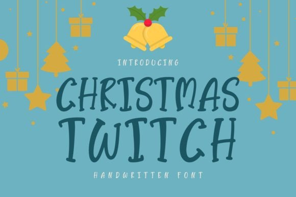 Christmas Twitch Font - Featured Image