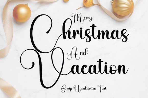 Christmas Vacation Font - Featured Image