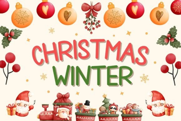 Christmas Winter Font - Featured Image