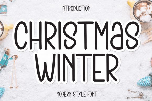 Christmas Winter Font - Featured Image