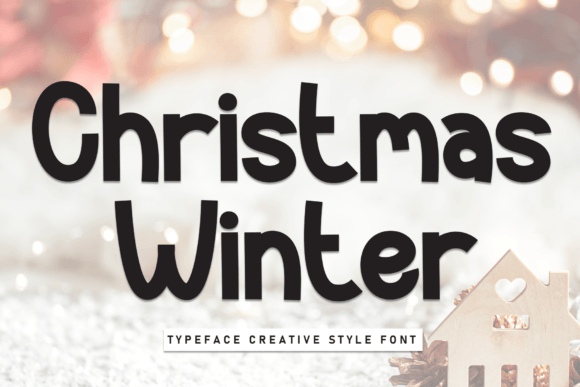 Christmas Winter Font - Featured Image