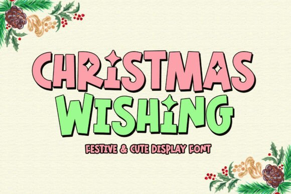 Christmas Wishing Font - Featured Image