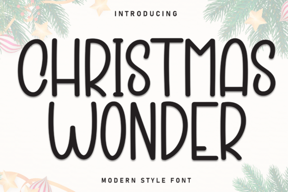 Christmas Wonder Font - Featured Image