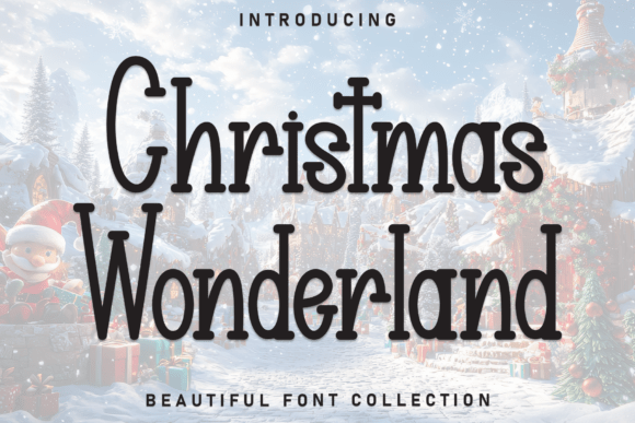 Christmas Wonderland Font - Featured Image