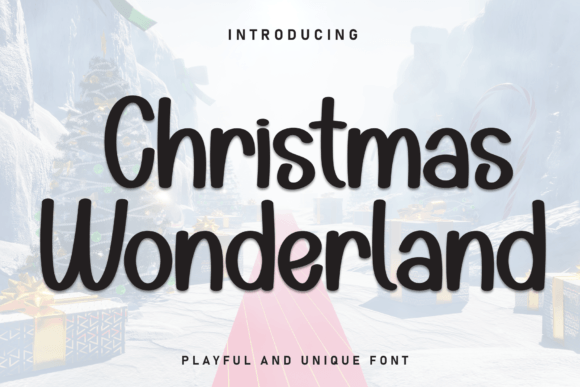 Christmas Wonderland Font - Featured Image