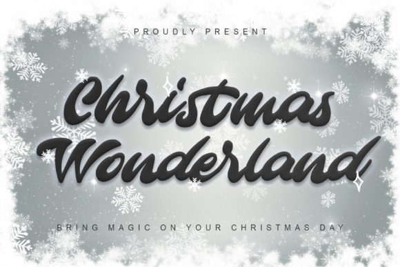 Christmas Wonderland Font - Featured Image