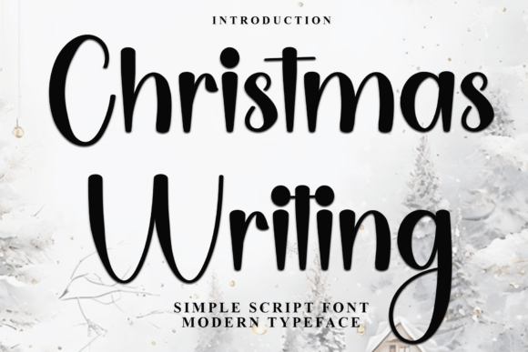 Christmas Writing Font - Featured Image